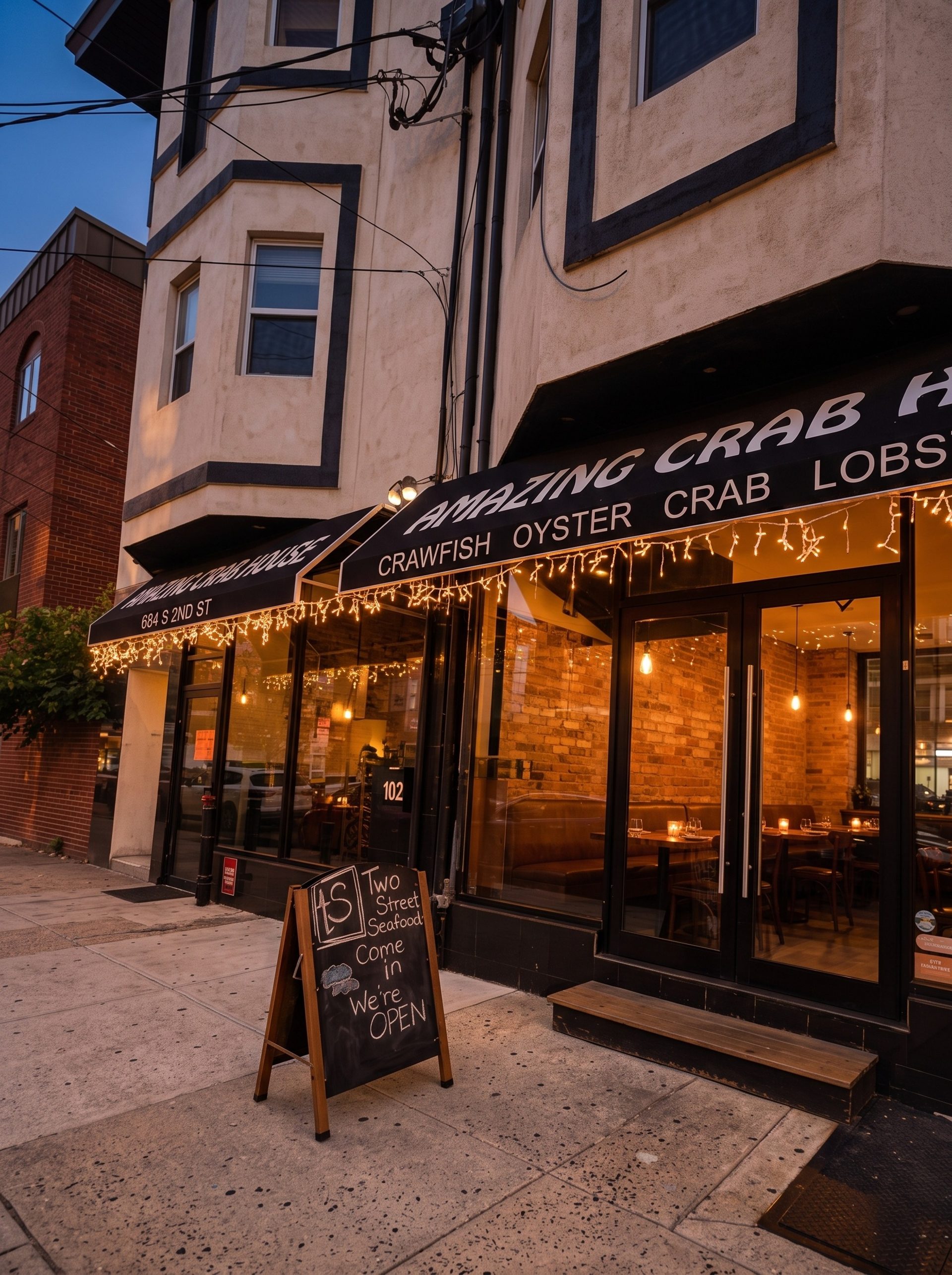 Welcome To Two Street Crab House