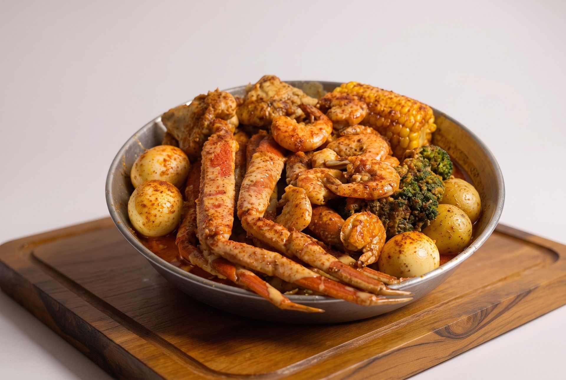Fresh seafood, cooked with care