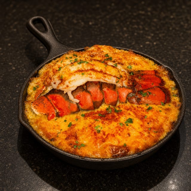 Lobster Mac & Cheese Skillet.